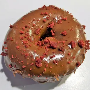 12/24/22 Red Velvet Cake Donut
