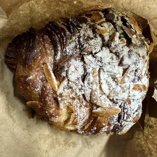 Almond croissant! Sooo delicious