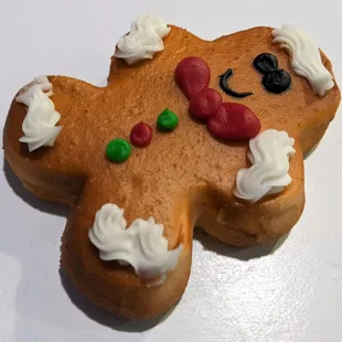 12/24/22 Gingerbread Man Sugar Cookie