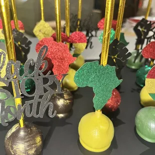 Black History month Cakepops