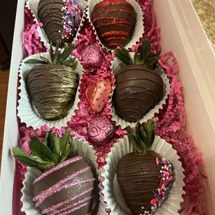Chocolate covered strawberries