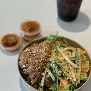 Kung Pow Chicken Salad