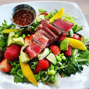 a plate of food