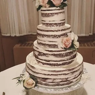 Most amazing and delicious "naked" cake