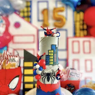 Spider-Man cake
