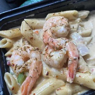 Shrimp Rasta Pasta