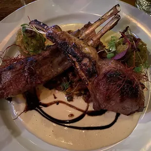 Rack of lamb