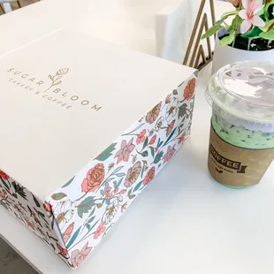 Bakery items in the cutest box