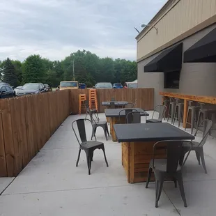Spacious and very comfortable patio area.  6/1/2022