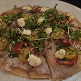 Hamachi Pizza