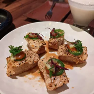 Torched Salmon Crispy Rice