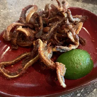 bbq-spiced crispy pig ears