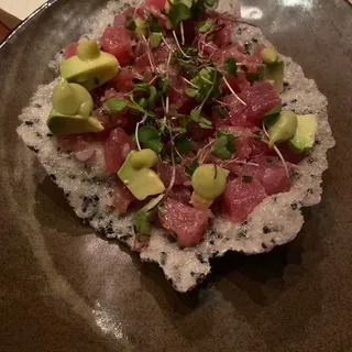 yellowfin tuna tartare