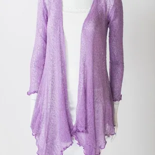 Beautiful shrugs in so many colors, short , long and medium lengths. Lightweight for spring/summer weather
