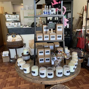 Candles are just one gift idea.  Stop in to see what other ideas we have!