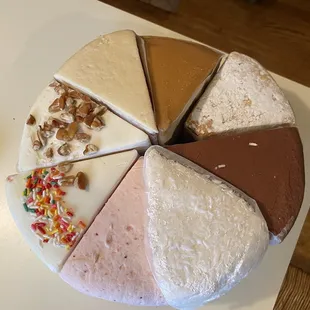 Sampler cake