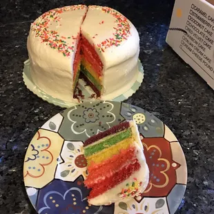 Rainbow cake