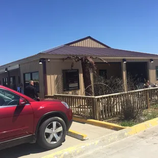Outside patio for those beautiful weather days!