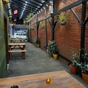 Outdoor seating