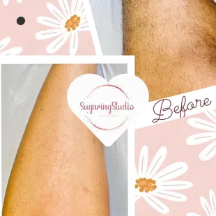 Leg sugaring service. Never shave again, sugar instead. It's so much better for your skin. You will love the results.