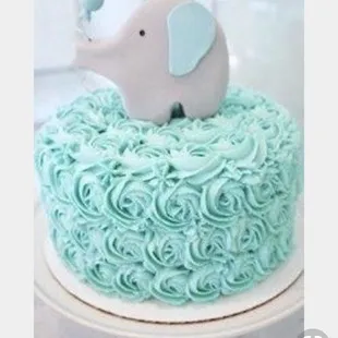 This is the picture of the cake I paid for. Small to feed 10-15 people. This is NOT what I received