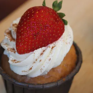 Tres Leches Cupcake.