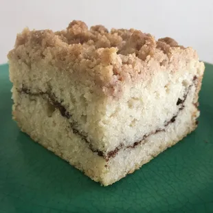 Coffee Cake with a cinnamon brown sugar middle