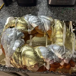 New Years Traditional King Cake