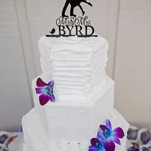 Amazing wedding cake! Thanks so much Sierra!!!