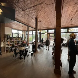 A nice angle of the main floor of Sugarlump.  To the right is where all the ice cream  is at.