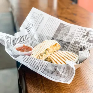 Our Breakfast Burritos