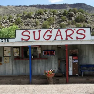 the outside of the building