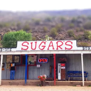 the outside of the building