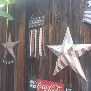 sushi and sashimi, outside