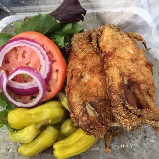 Soft Shell Crab Platter