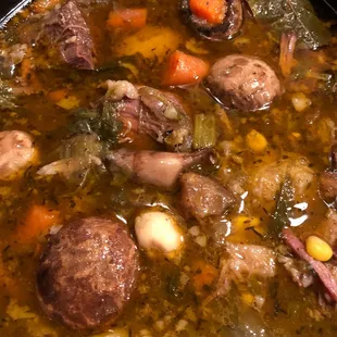 Country crockpot beef stew Cajun style