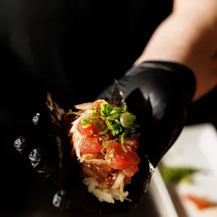 Hawaiian Poke Hand Roll