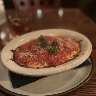 The Eggplant Parmesan! Amazing