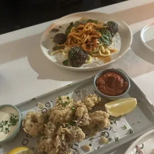 Spaghetti and Meatballs