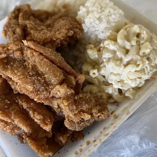 Garlic chicken plate