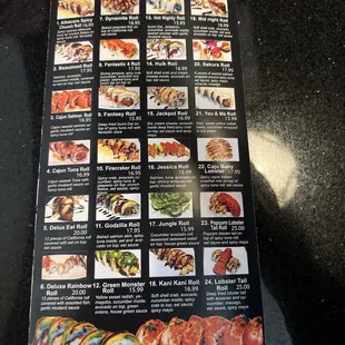 sushi and sashimi
