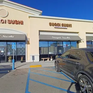 Front Entrance of Sugoi Sushi