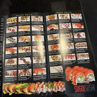 sushi and sashimi