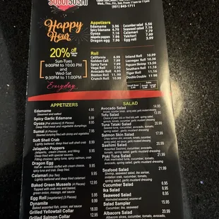 Menu 2024