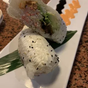 Salmon Skin Burrito