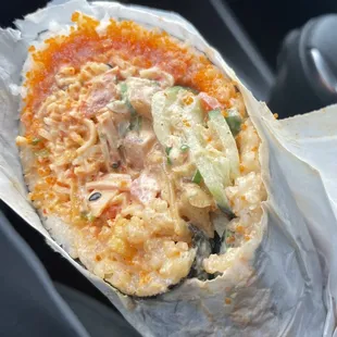 Screaming Olivia with YumYum sauce instead of the wasabi sauce