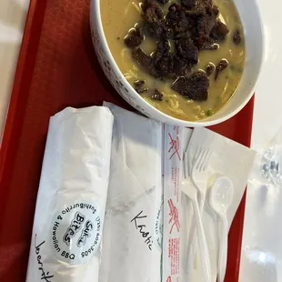 18 - BBQ Beef Saimin