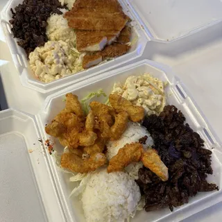 Two Items Bbq Combo Plate