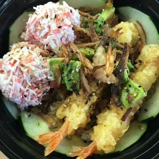 Shrimp Tempura Poke Bowl