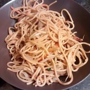 Their famous lo mein. Yum!